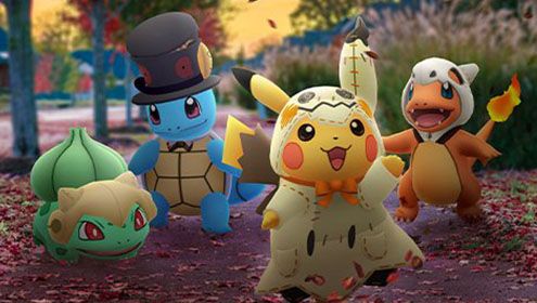 ポケモンgo ダークライ ハロウィンイベント19で実装 ミミッキュ衣装のピカチュウ アメ2倍など ぽけりん ポケモンまとめ